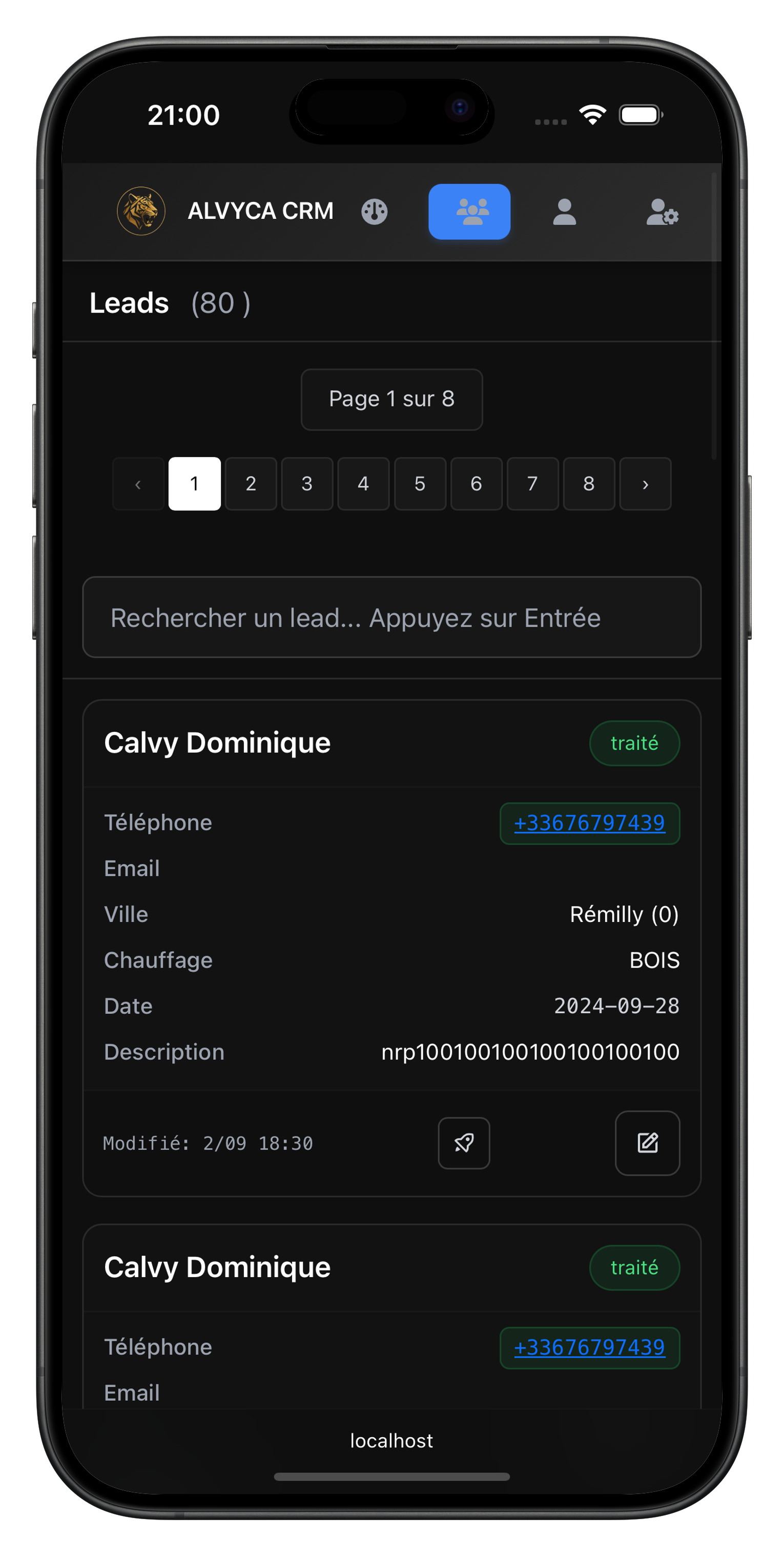 Landing Page